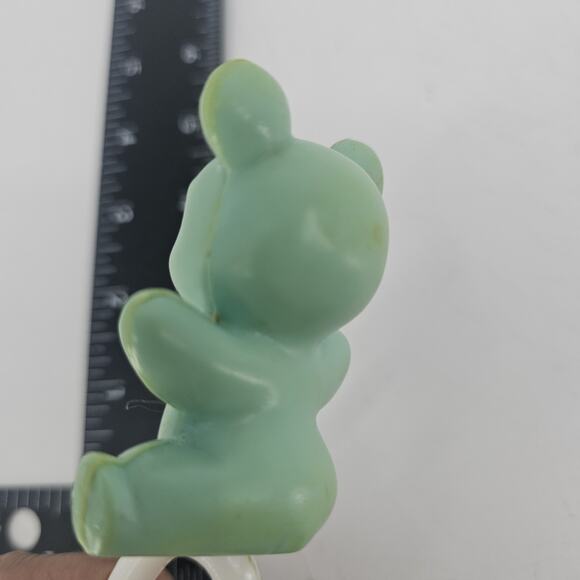 Antique Vintage Celluloid Teddy Bear Baby Rattle Children's Teething Toy Rare - Picture 4 of 7